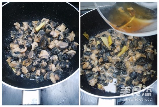 Braised Bamboo Shoots with Snail Meat recipe