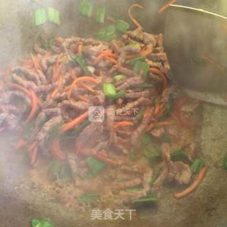 Stir-fried Beef with Garlic recipe