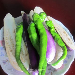 Delicious Refurbished-----cold Eggplant-----light and Healthy recipe
