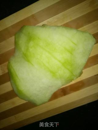 Sweet and Sour Watermelon Peel recipe
