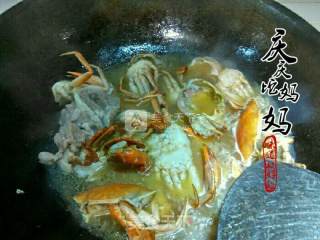 Spicy Crab Hot Pot recipe