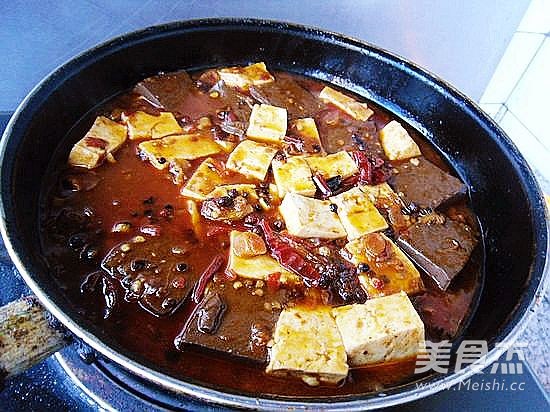 Red Oil Tofu recipe