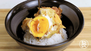 A Self-report of A Frozen Egg: Egg Tempura Rice Bowl recipe