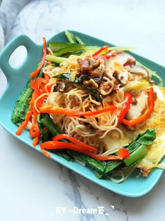 Abalone and Scallops Xo Spicy Sauce Cold Noodles recipe