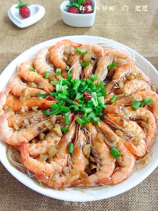 [summer Steamed Dishes] Garlic Vermicelli Prawns (teach Novices to Easily Pick The Shrimp Line) recipe