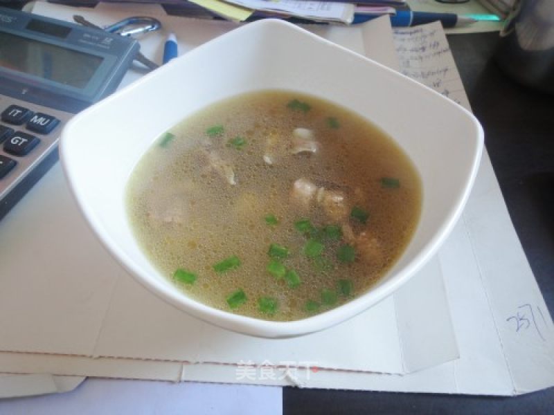 Glutinous Rice Wine Stewed Chicken Soup recipe