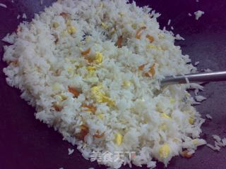 Fried Rice with Crab Shrimp and Egg recipe