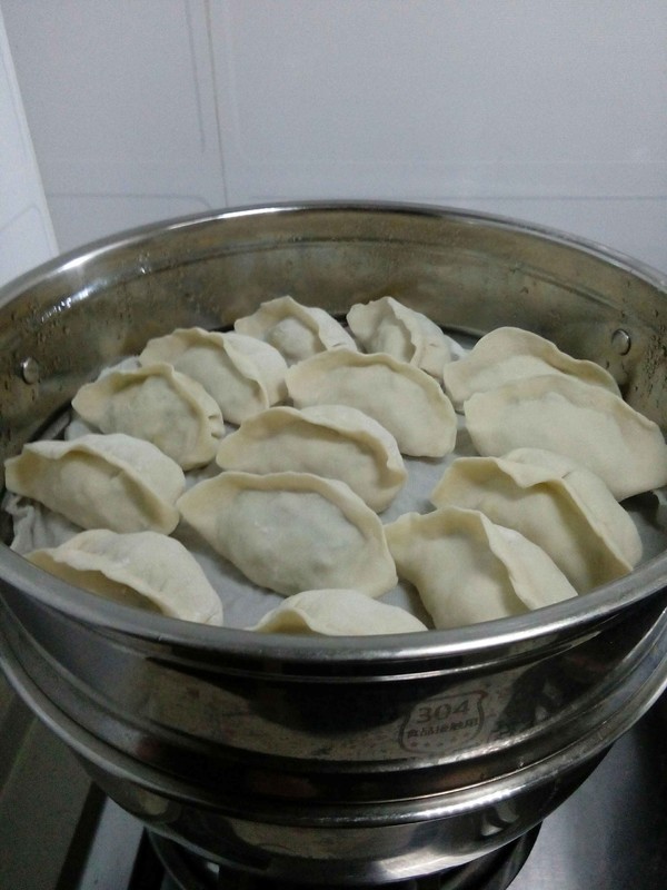 Beans, Green Onion and Pork Cold Bread recipe