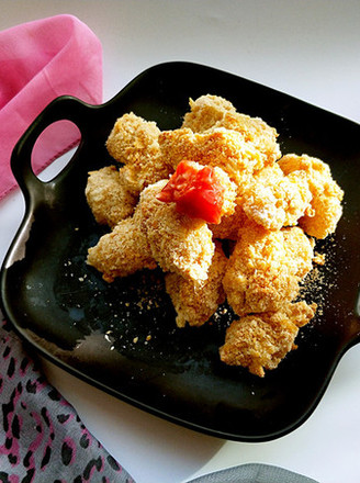 Crispy and Delicious-chicken Rice Flower recipe