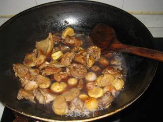 Braised Duck with Autumn Chestnuts recipe