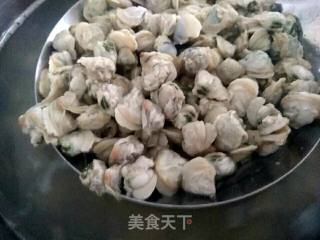 Pickled Clam Meat with Leek Flower recipe