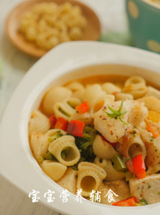 Cod Tofu Noodle Soup