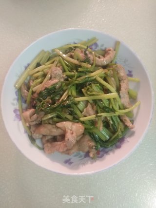 Stir-fried Shredded Pork with Celery recipe