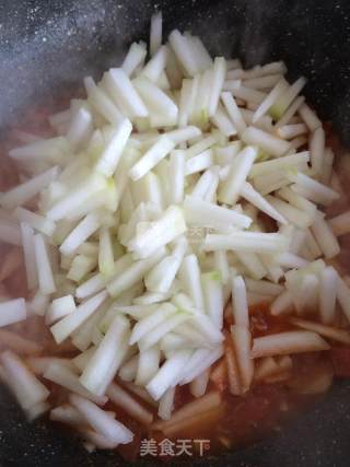 Roasted Winter Melon with Tomatoes recipe