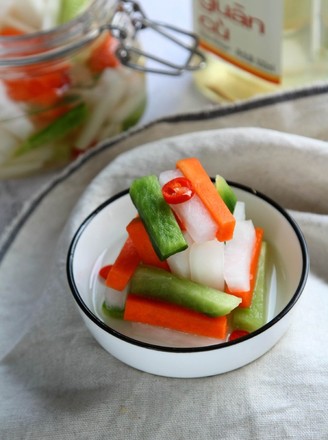 Sweet and Sour Carrot Sticks