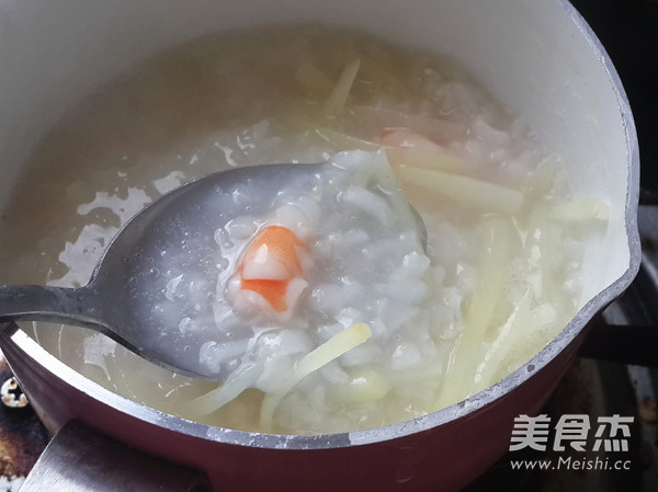 Baby Food Supplement, Shrimp and Potato Rice Paste recipe