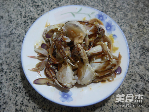 Rice White, Green Cabbage and Crab Soup recipe