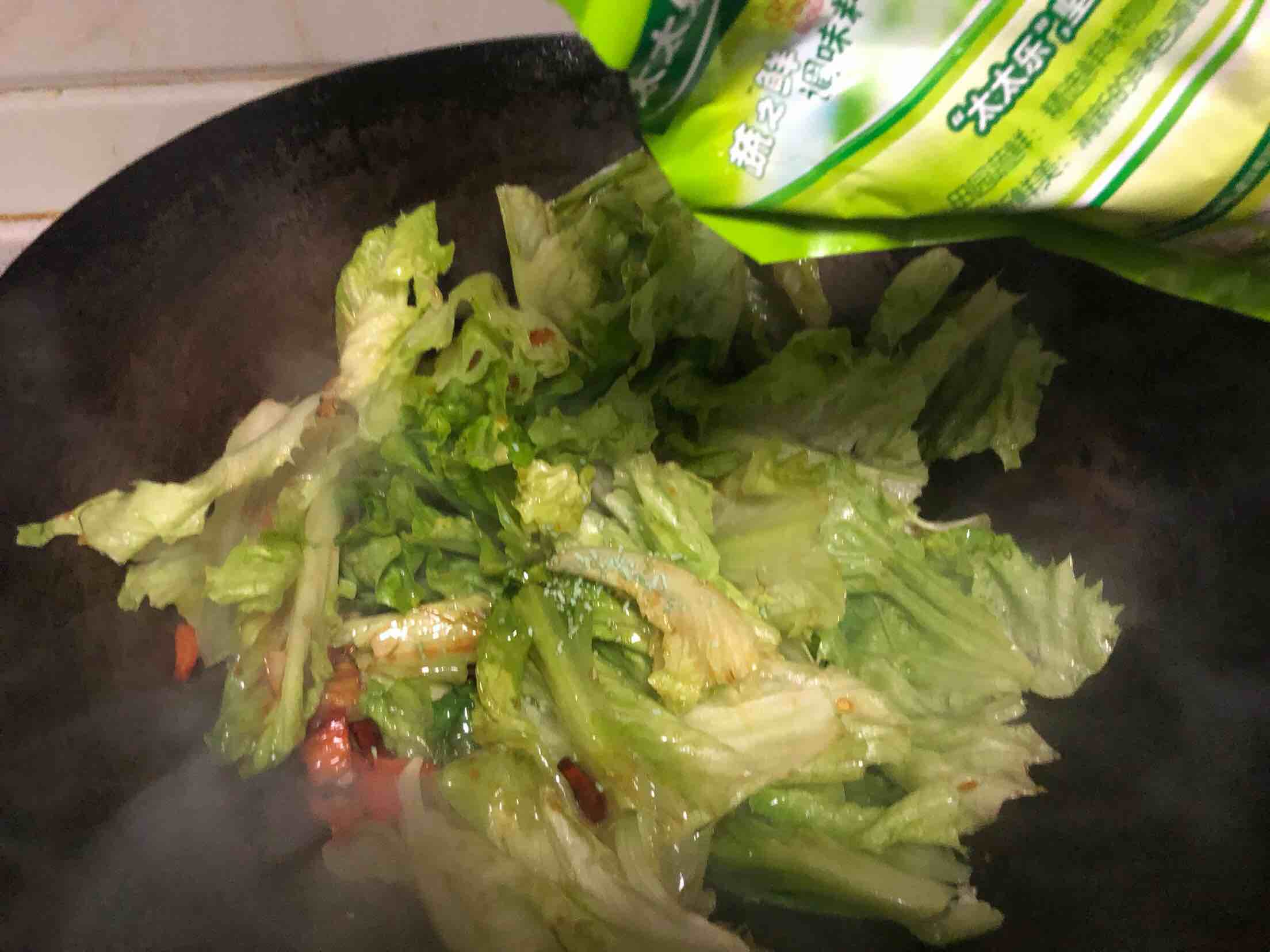 Stir-fried Lettuce recipe