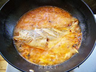 Xinlan Hand-made Private Kitchen [braised Large Yellow Croaker]——ice Cream Tears (encounter) recipe