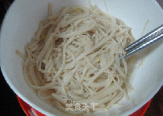 Cold Japanese Style Enoki Mushroom recipe