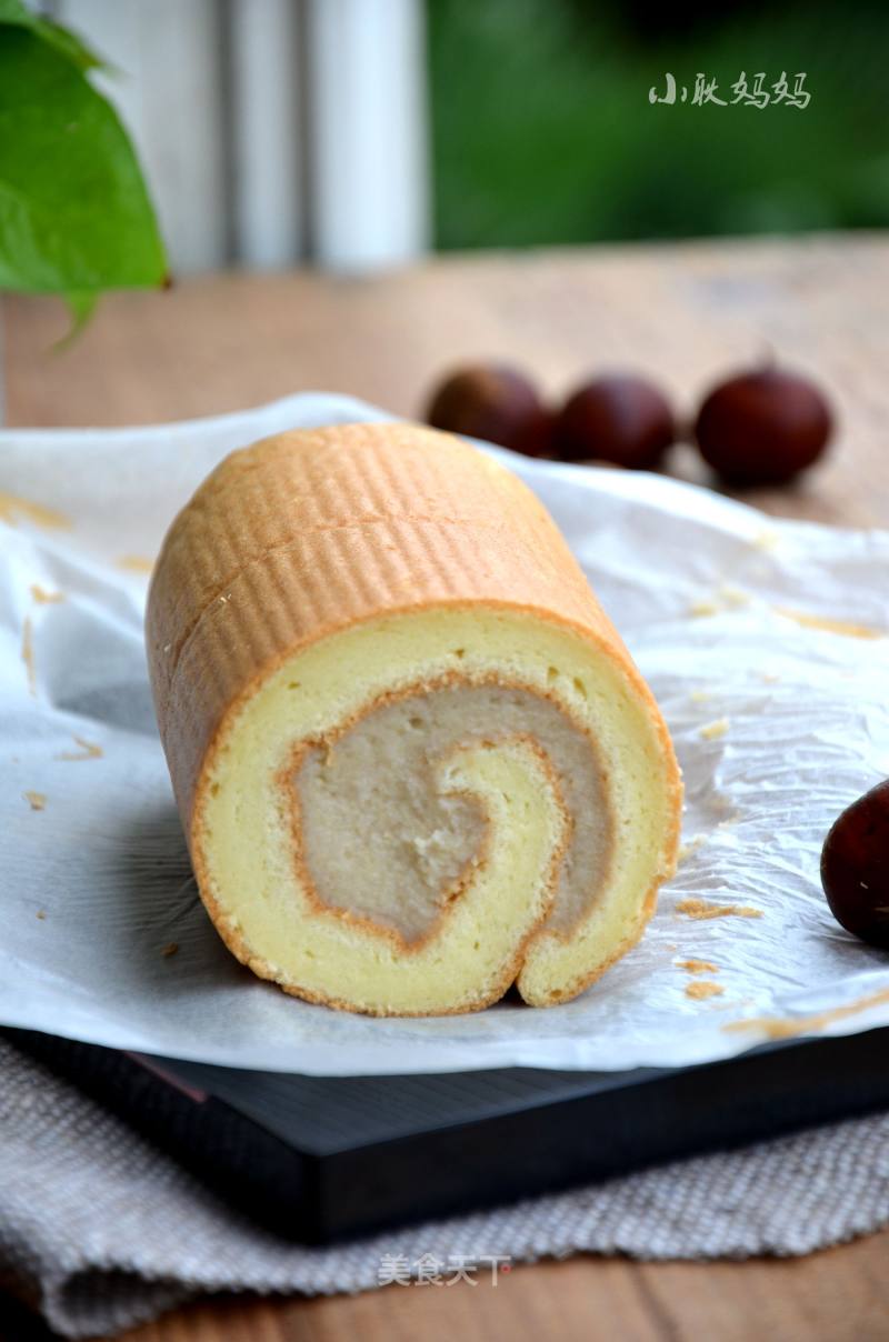 Chestnut Cake Roll recipe