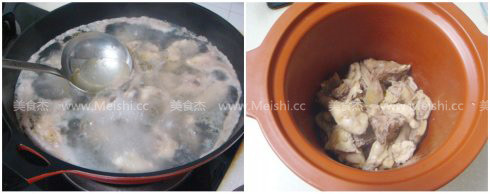 Purple Lingzhi Chicken Soup recipe