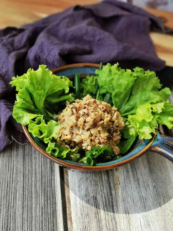 Three-color Quinoa Rice Bun recipe