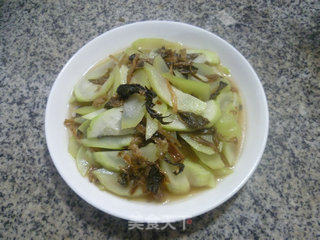 Stir-fried Plum Dried Vegetables for Night Blossoms recipe