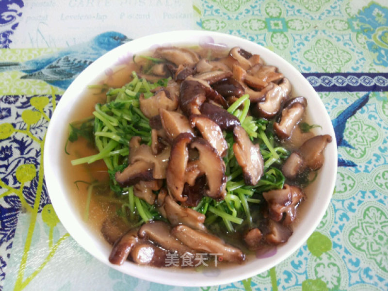 Mushroom Bean Sprouts recipe