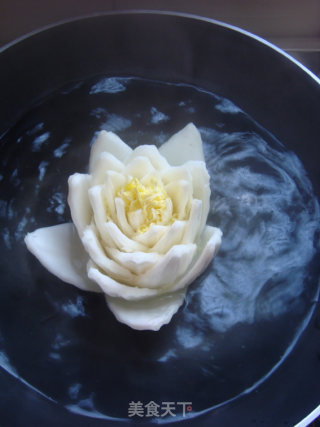 A Banquet Dish that Can be Called A Star Hotel Level-bergamot Guanyin Lotus recipe