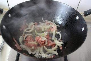 Pasta with Bacon and Shrimp recipe