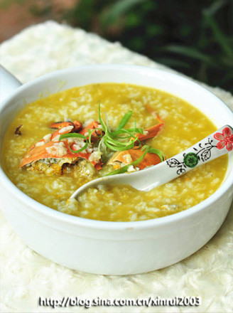 Crab Congee recipe