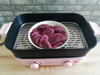 Purple Sweet Potato Glutinous Rice Cake recipe