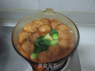 #trust之美#stewed Vegetables with Oil and Gluten Stuffed Meat recipe