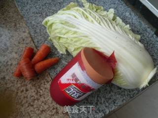 Braised Chinese Cabbage with Meat Sausage recipe