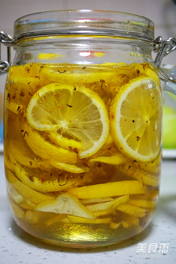 Sweet-scented Osmanthus Honey Lemon recipe