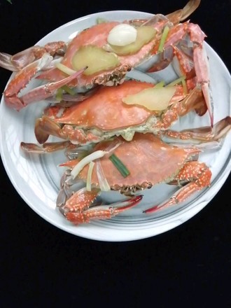 Steamed Swimming Crab recipe