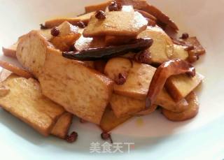 Simple Version of Spicy Dried Tofu recipe