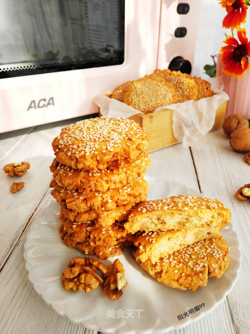 Sesame Walnut Crisp recipe