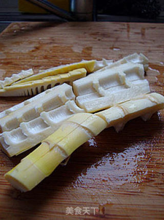 Braised Bamboo Shoots with Brewed Oil recipe