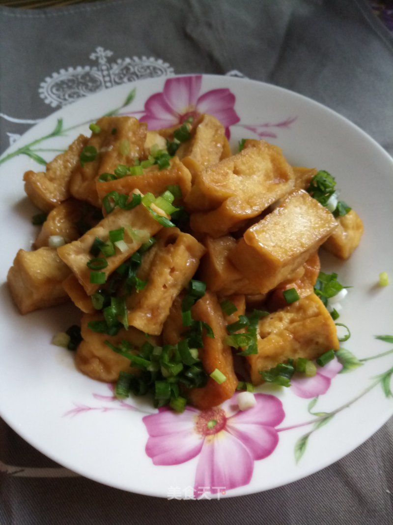 Tofu with Abalone Sauce recipe