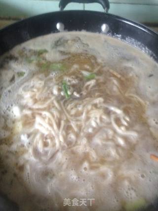 Lamb Hand Rolled Bean Noodles recipe
