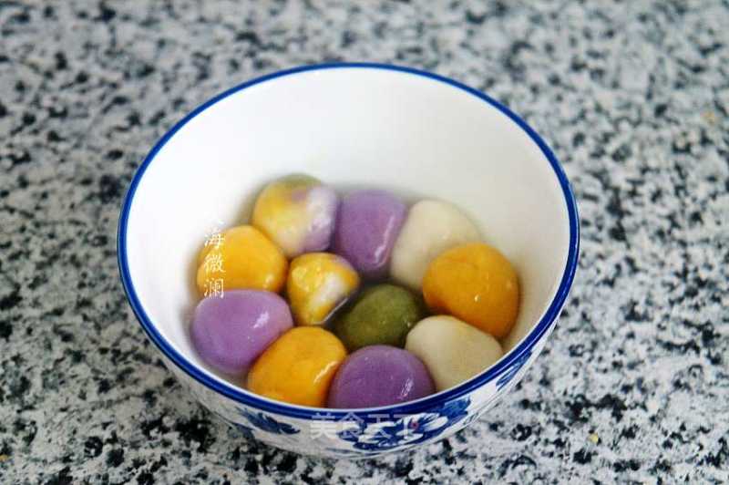 Colorful Glutinous Rice Balls