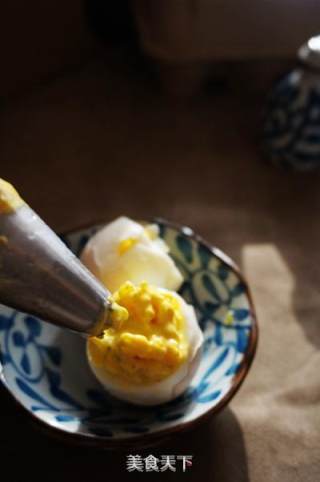 Black Pepper Devil Egg recipe