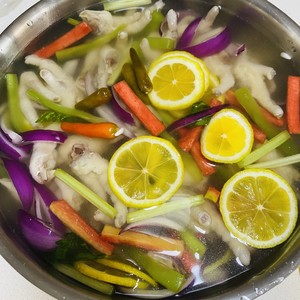 Fresh Soaked Chicken Feet recipe