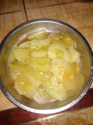 Stir-fried White Melon recipe