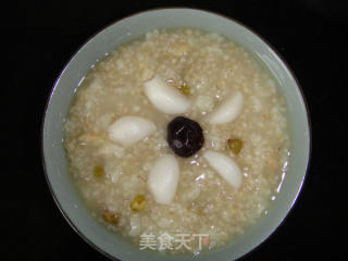 Black Millet Lily Mung Bean Porridge recipe