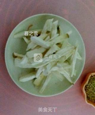 Fried King Pleurotus recipe