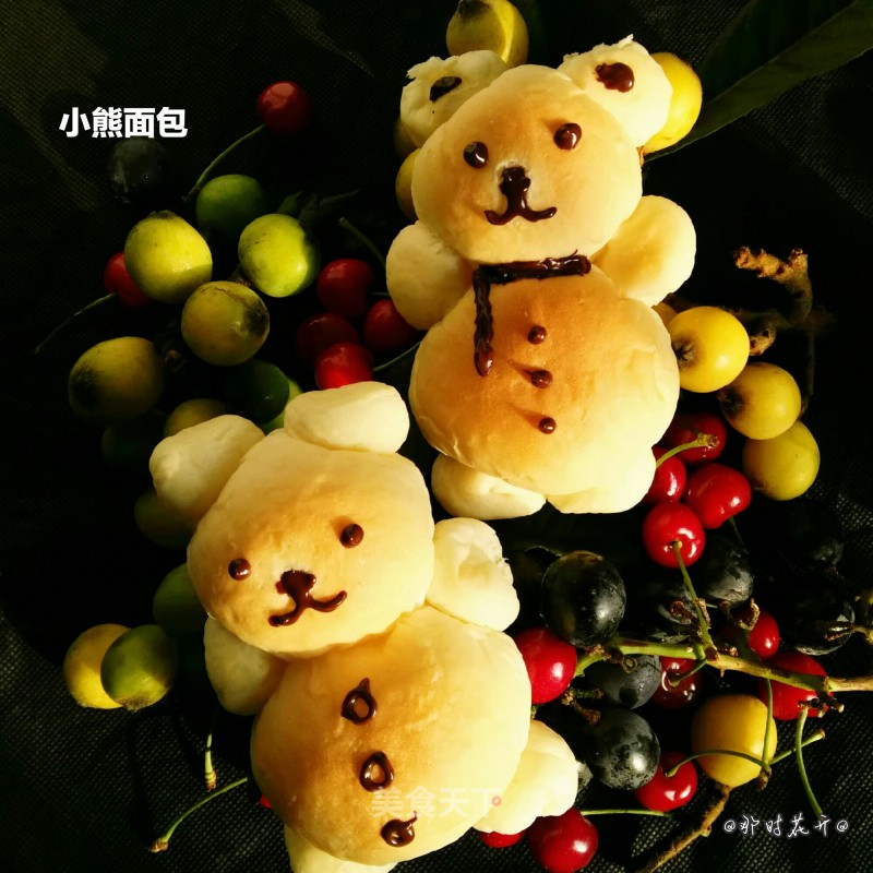 #四session Baking Contest and is Love to Eat Festival#little Bear Yogurt Bread recipe