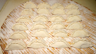 Iced Leek Fried Dumplings recipe